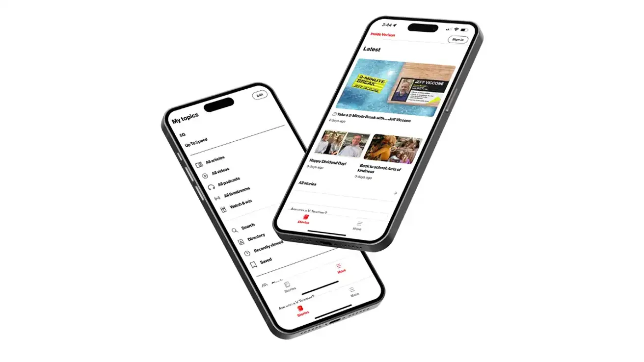 image of website for Inside Verizon