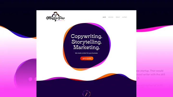 image of website for magic-pie